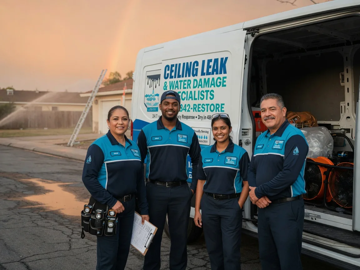 Ceiling Leak Cleanup company in Northwood, OH