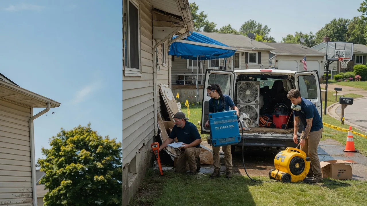 Ceiling Leak Cleanup in Northwood, OH near me